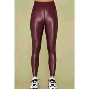 CARBON38 Takara Shine Dark Amethyst Leggings Womens Sz Small A003235